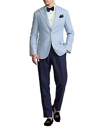 Kent Hand-Tailored Silk-Linen Jacket