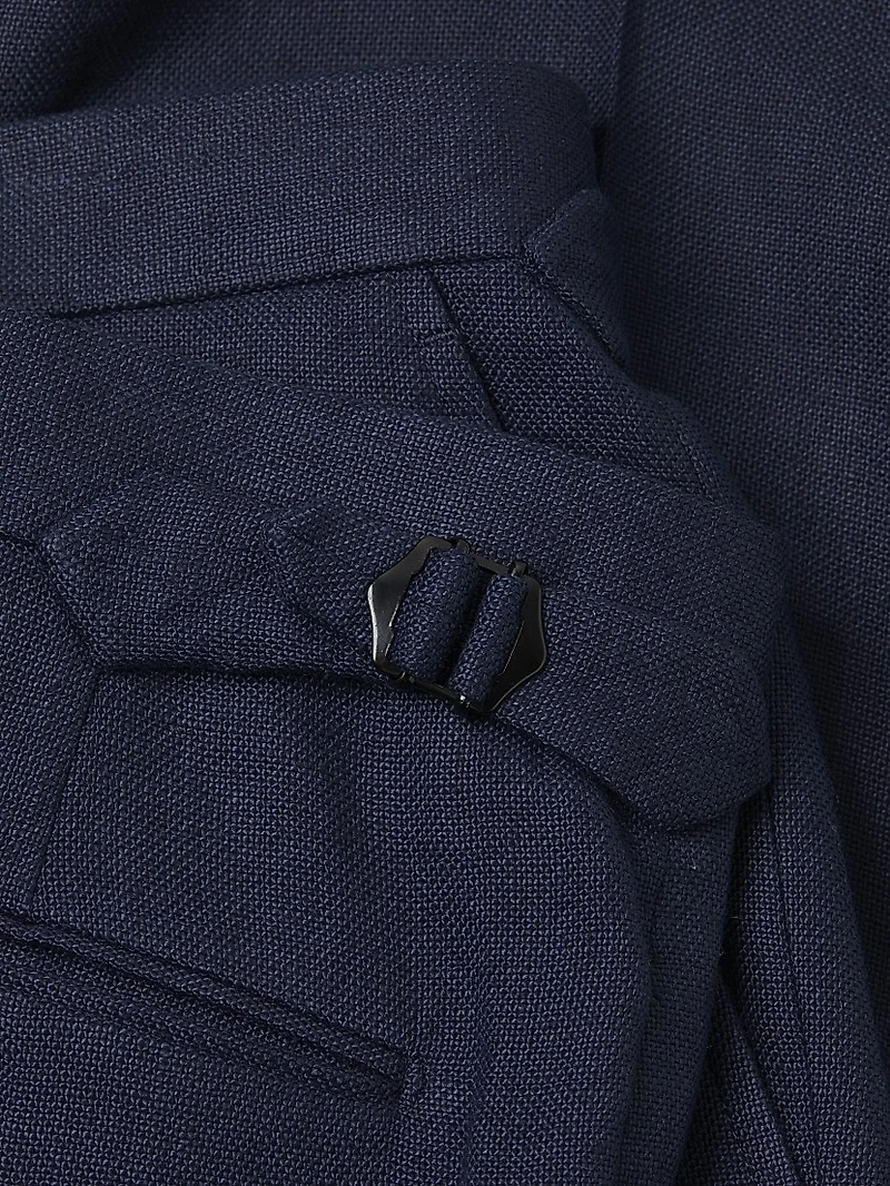 Gregory Hand-Tailored Linen Suit Trousers