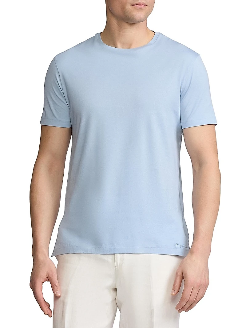 Cotton Crewneck T-Shirt