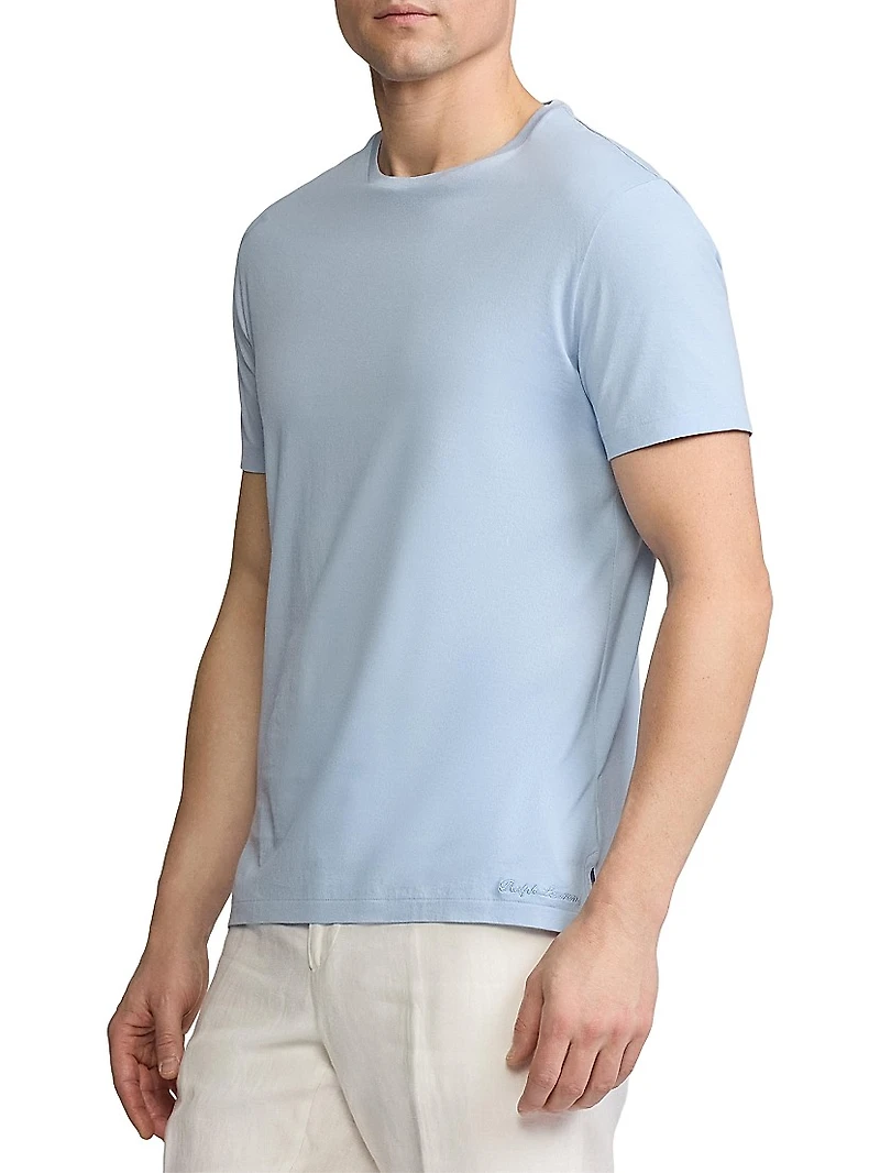 Cotton Crewneck T-Shirt