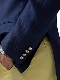 Kent Hand-Tailored Linen Suit Jacket