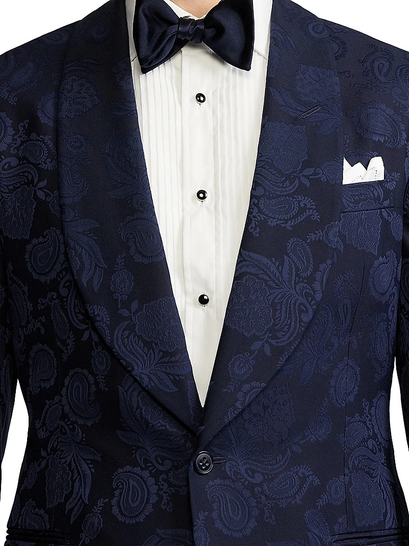 Kent Hand-Tailored Paisley Jacket