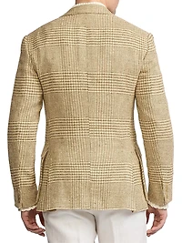 Kent Hand-Tailored Glen Plaid Sportcoat