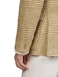 Kent Hand-Tailored Glen Plaid Sportcoat