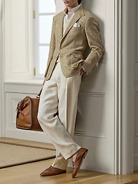 Kent Hand-Tailored Glen Plaid Sportcoat