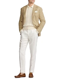 Kent Hand-Tailored Glen Plaid Sportcoat