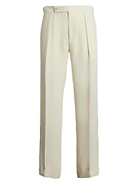 Gregory Handmade Panama-Weave Trousers