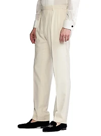 Gregory Handmade Panama-Weave Trousers