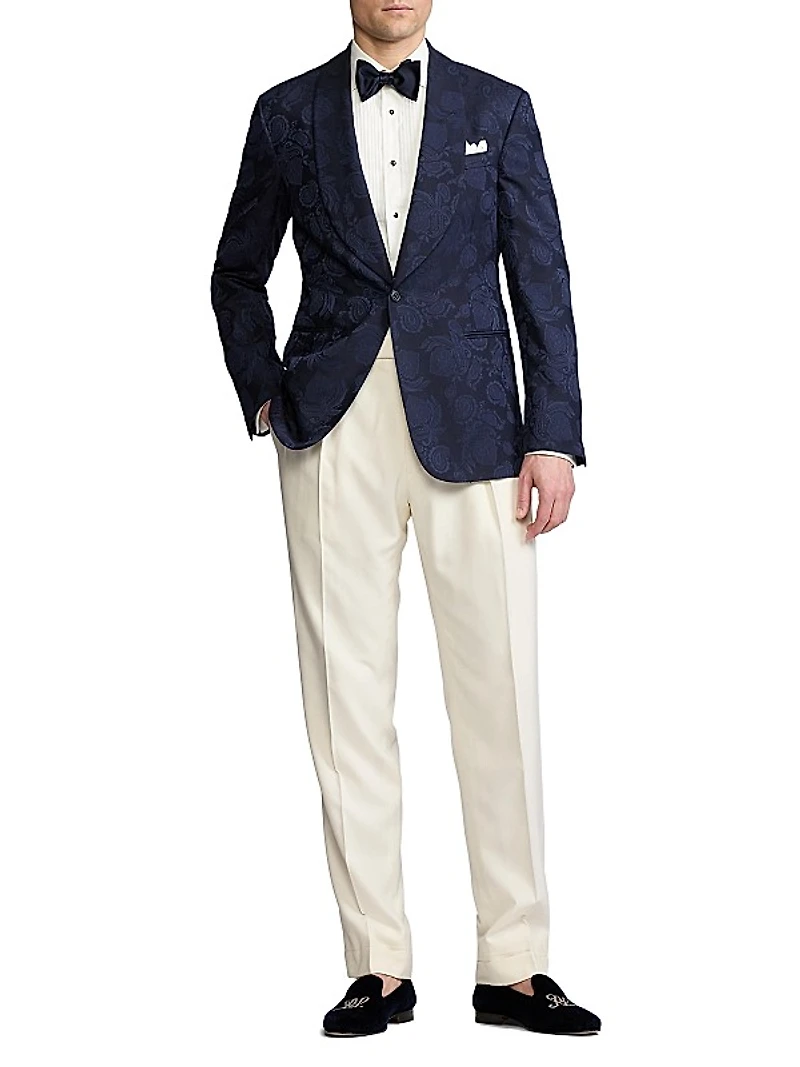 Gregory Handmade Panama-Weave Trousers