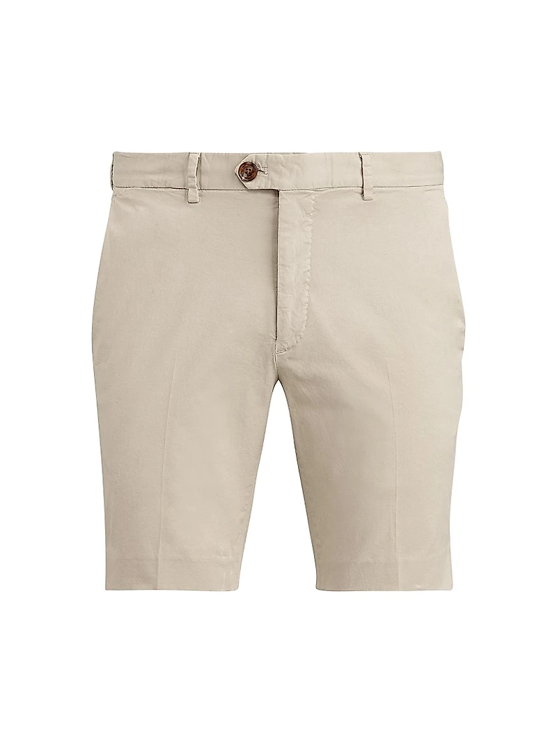 Hand-Tailored Slim Stretch Chino Shorts