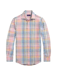 Plaid Linen Shirt