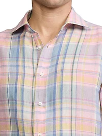 Plaid Linen Shirt