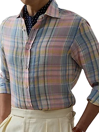 Plaid Linen Shirt