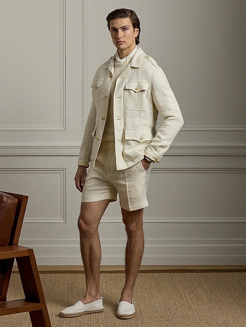 Cashmere-Blend Crewneck Sweater