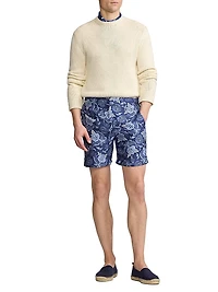 Cashmere-Blend Crewneck Sweater