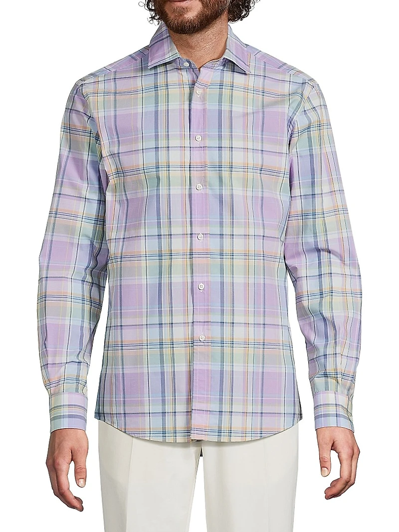 Plaid Cotton Shirt