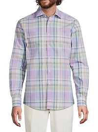 Plaid Cotton Shirt