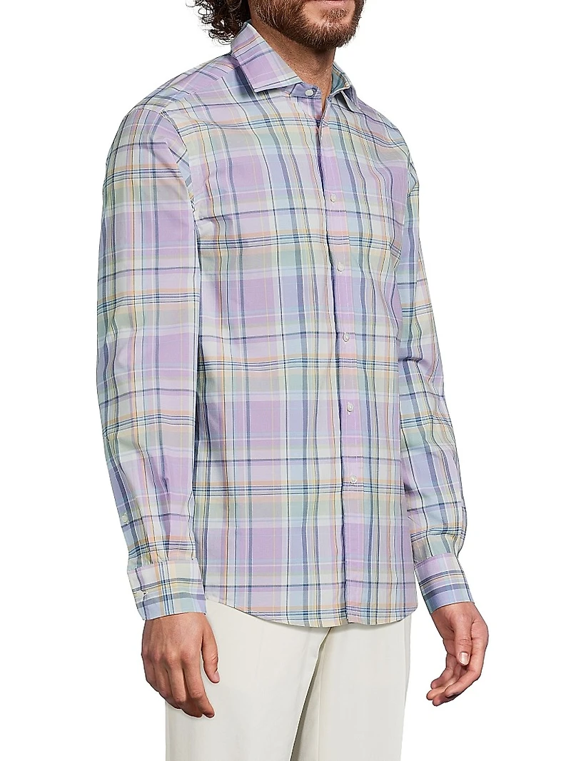 Plaid Cotton Shirt
