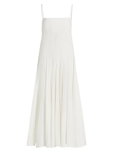 Cecilia Poplin Midi-Dress