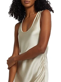 Margot Silk Bias Cut Maxi Dress