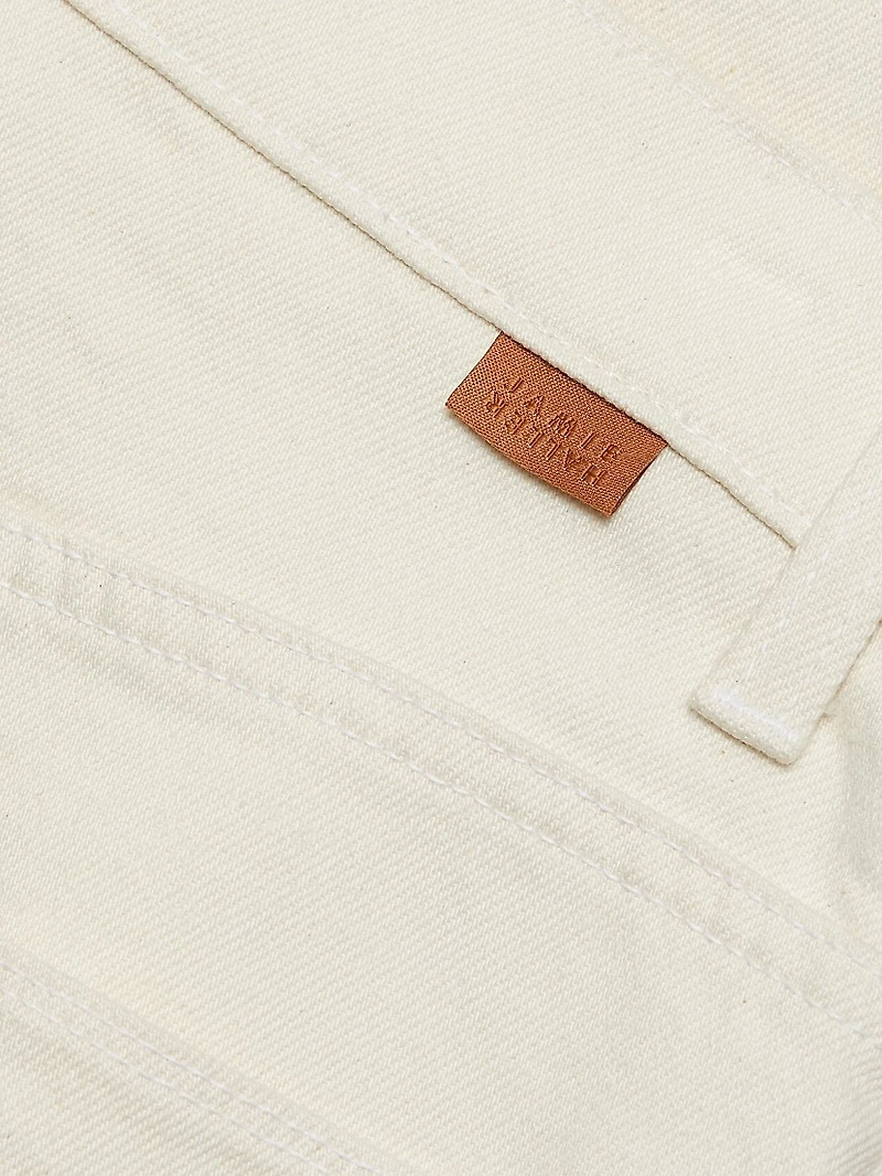 Crease Bootcut High-Rise Jeans