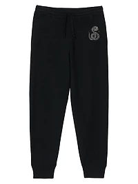 Joggers with Snake Detail