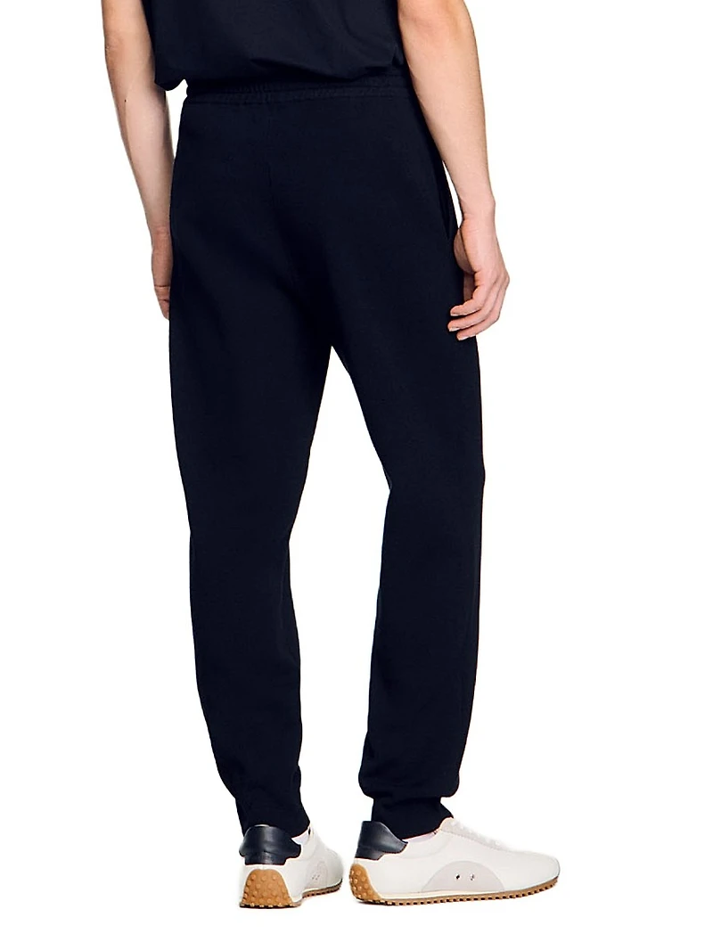 Joggers with Snake Detail