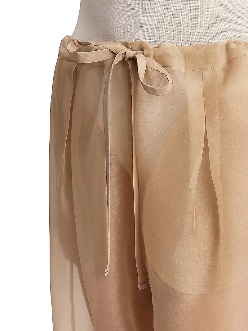 Trenton Sheer Silk Pants