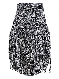 Inna Cotton-Blend Tweed Maxi Skirt