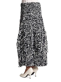 Inna Cotton-Blend Tweed Maxi Skirt