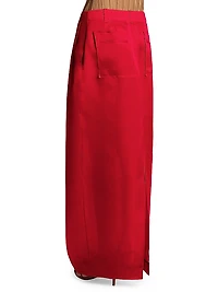 Lucian Silk Maxi Skirt