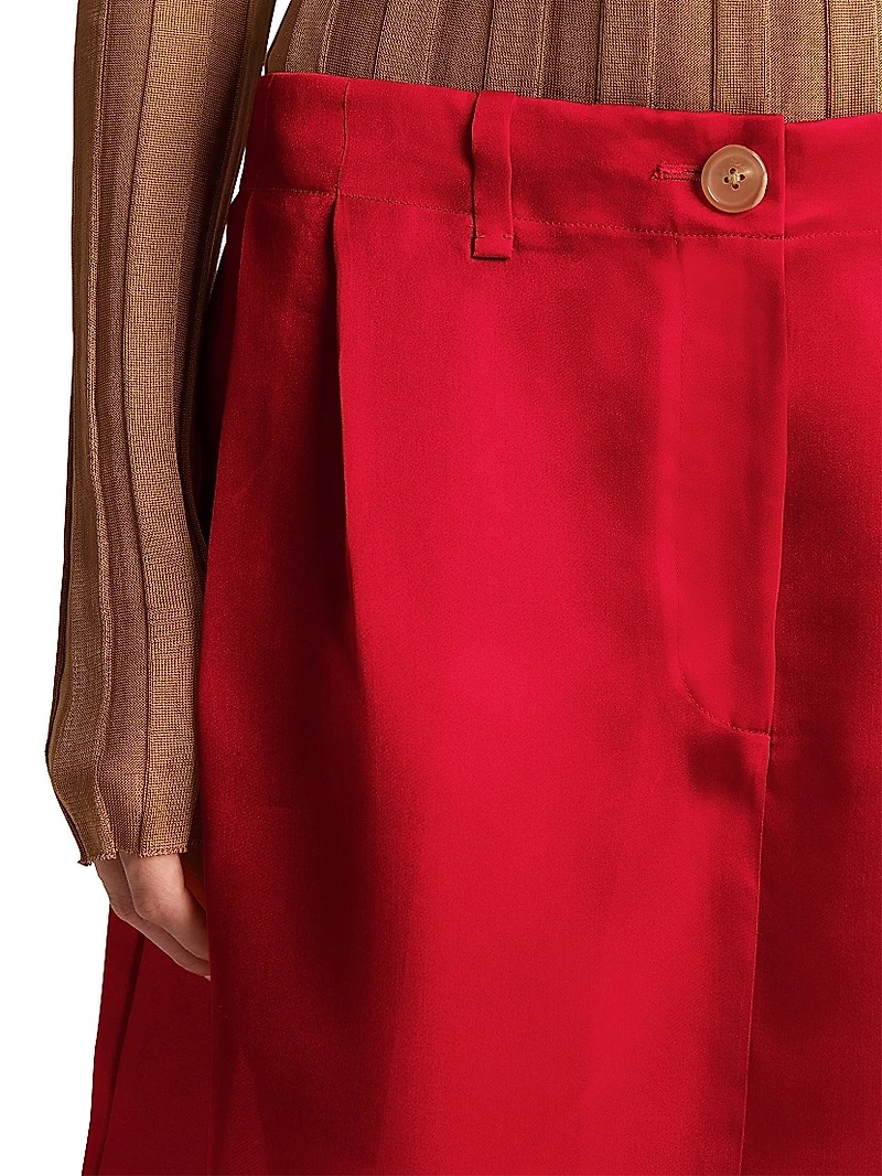 Lucian Silk Maxi Skirt