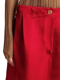 Lucian Silk Maxi Skirt