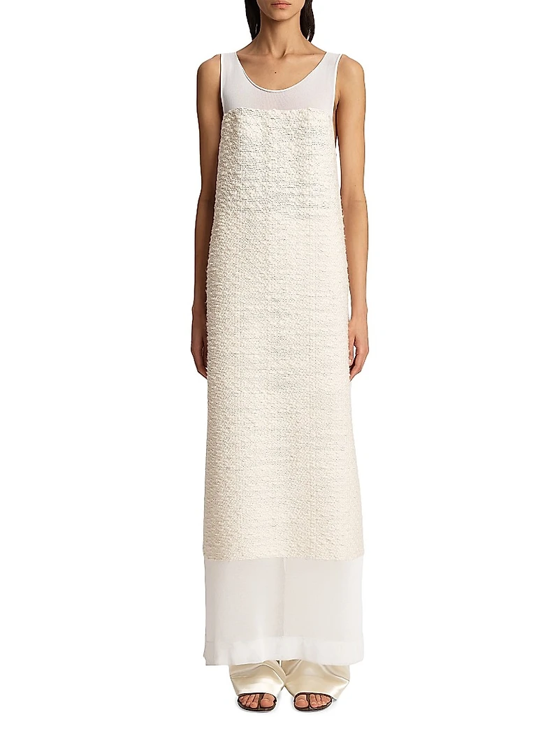 Miriele Silk-Blend Maxi Dress