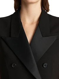 Orville High-Low Hem Double-Breasted Vest