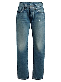 Callum High-Rise Straight-Leg Jeans