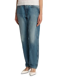 Callum High-Rise Straight-Leg Jeans
