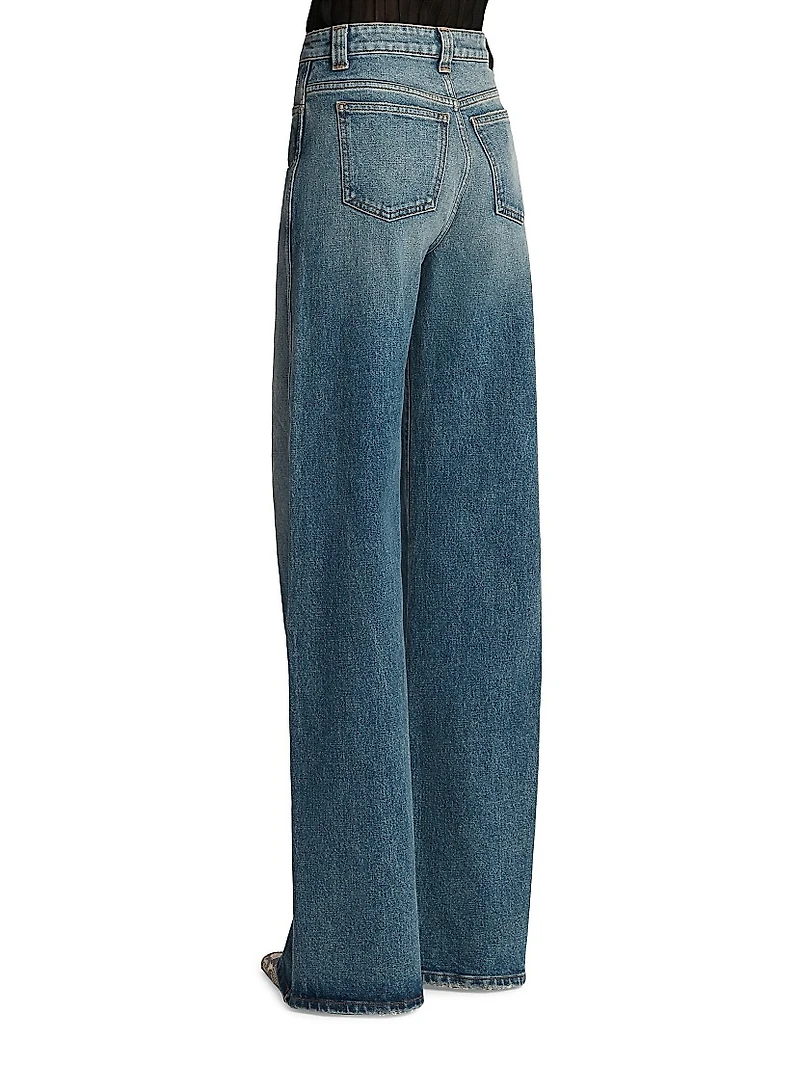 Dane High-Rise Straight-Leg Jeans