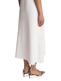 Keran V-Neck Midi-Dress