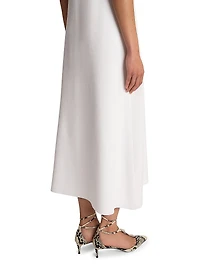 Keran V-Neck Midi-Dress