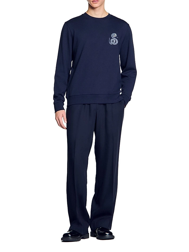 Jacket with Snake Detail