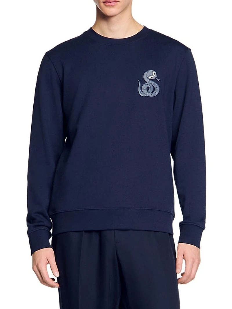 Jacket with Snake Detail