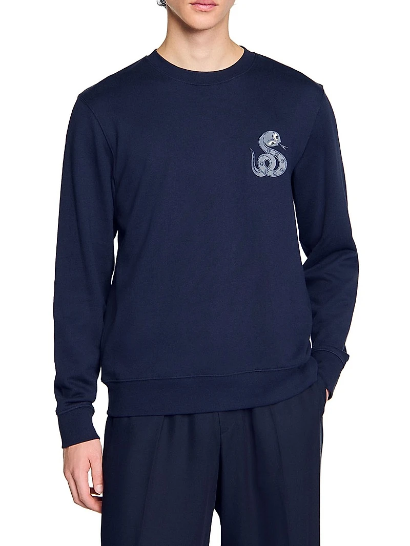 Jacket with Snake Detail