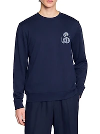 Jacket with Snake Detail