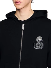 Snake Zip Hoodie
