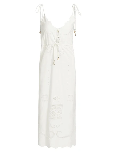 Opera Cotton Midi-Dress