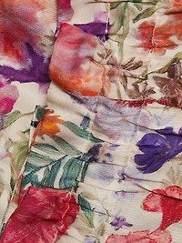 Moni Floral Paperbag Shorts