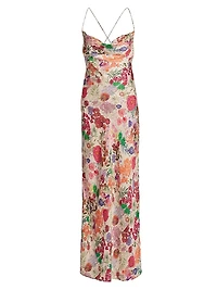 Floral Maxi Slipdress