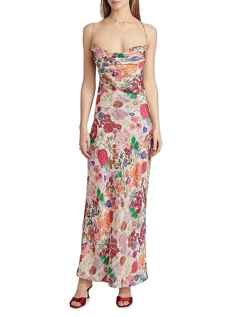 Floral Maxi Slipdress