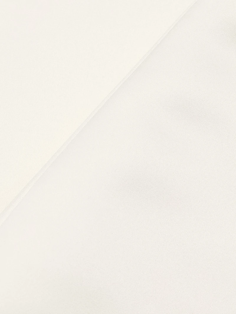 Curved Slit Midi-Skirt